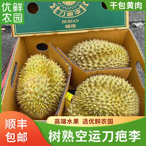 刀疤李榴莲金枕整颗鲜果
