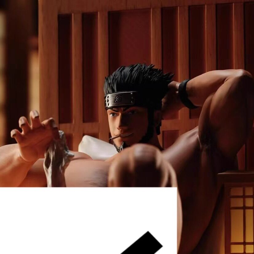 威漫 BDSM 火影 阿斯玛 手办GK 雕像模型 人物