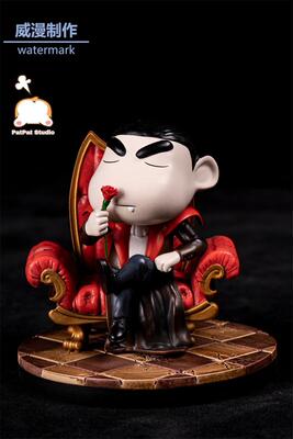 现货动漫蜡笔小新手办GK模型