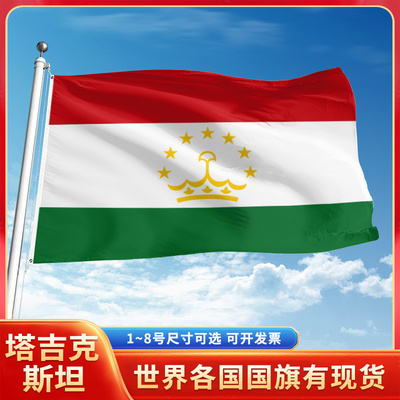 塔吉克斯坦国旗12345号户外