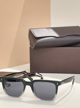 日系复古方形遮阳中小脸墨镜