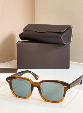 日系OP复古方形开车防晒墨镜