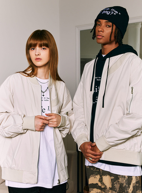 YORAINBOW美式飞行夹克外套男2025新款棒球服女宽松时尚上衣潮牌