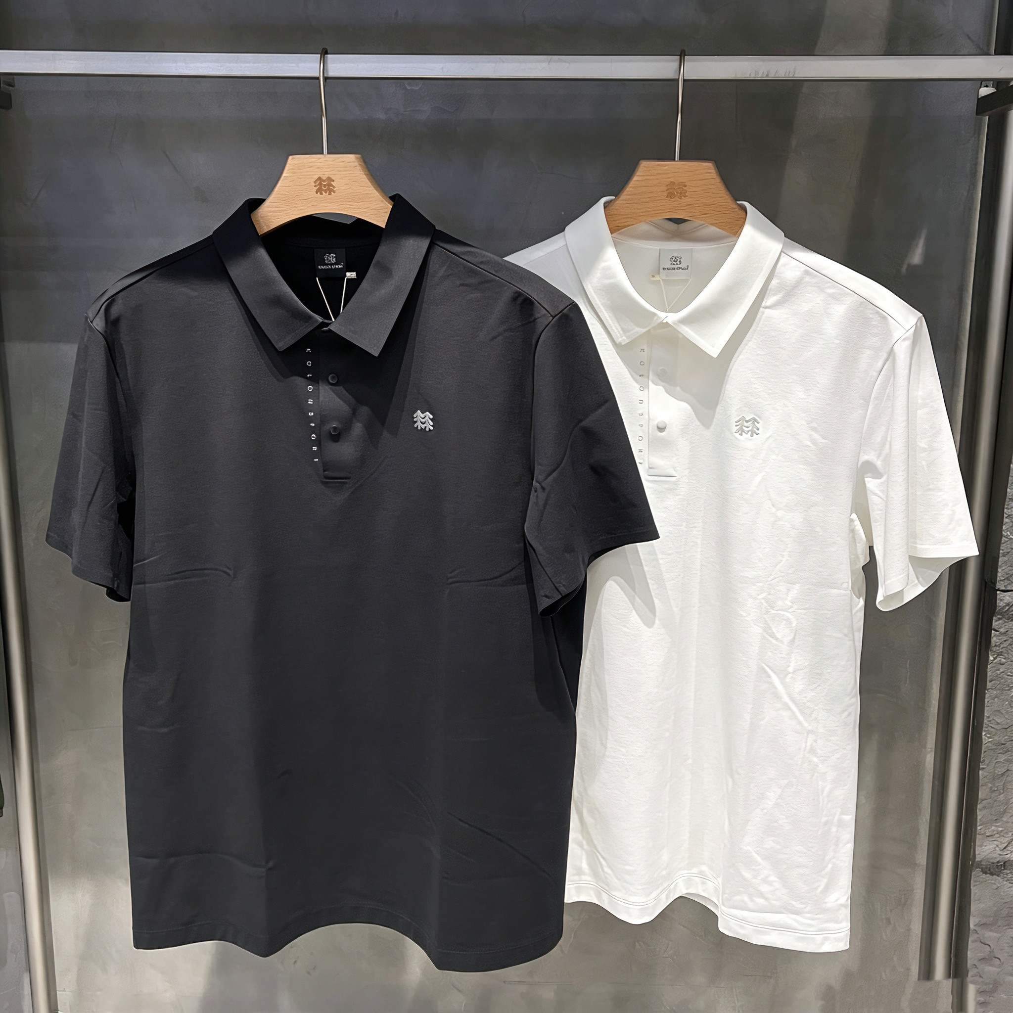 KOLON/可隆 SPORT SECO新款经典户外时尚百搭通勤短袖舒适Polo衫