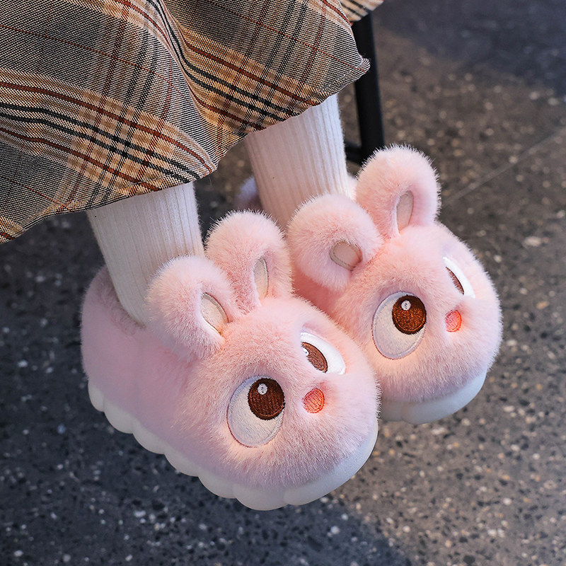 儿童棉拖鞋女童冬季2025新款加绒包跟家居鞋保暖棉鞋女宝宝拖鞋冬,居家布艺,居家棉拖/棉鞋,淘宝优惠券,粉丝福利购,淘宝优惠卷