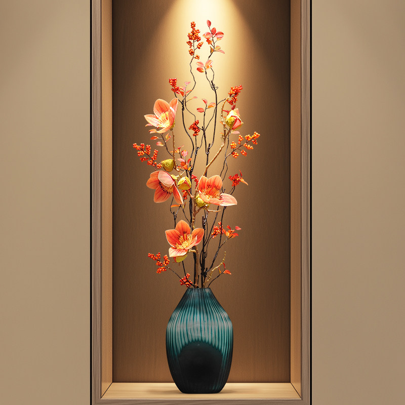 创意进门口玄关壁龛细长花瓶摆件客厅插花高级感搬新家装饰品摆设,家居饰品,花瓶,淘宝优惠券,粉丝福利购,淘宝优惠卷