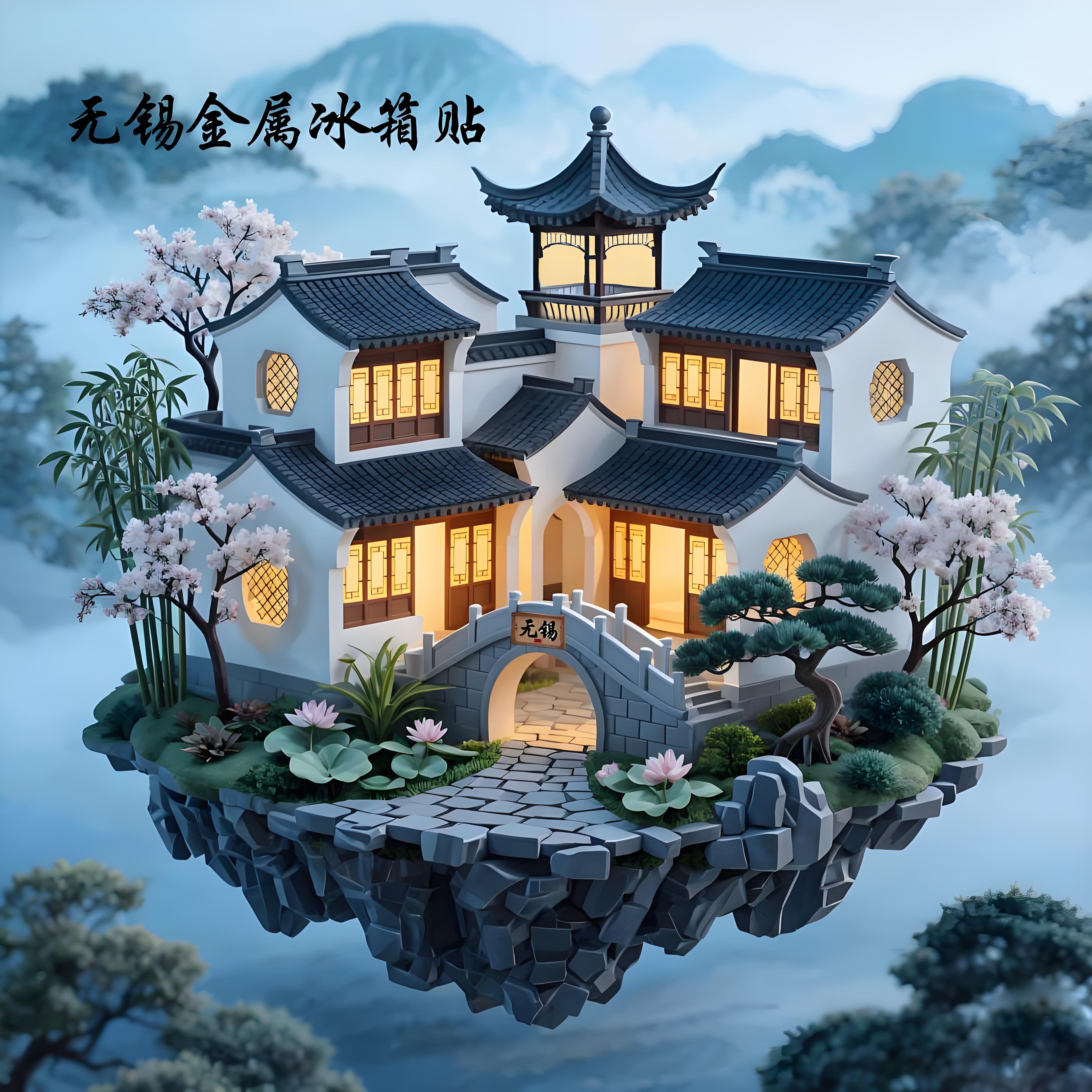 江苏无锡金属磁吸立体冰箱贴