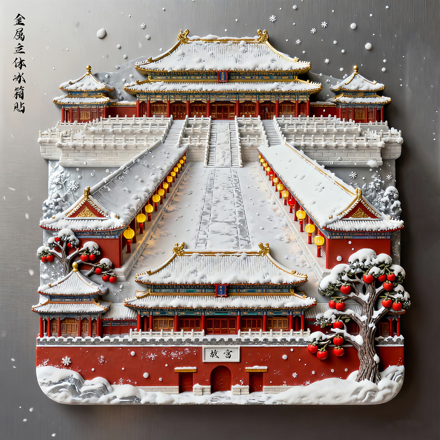 北京金属冰箱贴故宫文创旅游景点天坛纪念品城市伴手礼送朋友礼品,节庆用品/礼品,文化创意冰箱贴,淘宝优惠券,粉丝福利购,淘宝优惠卷