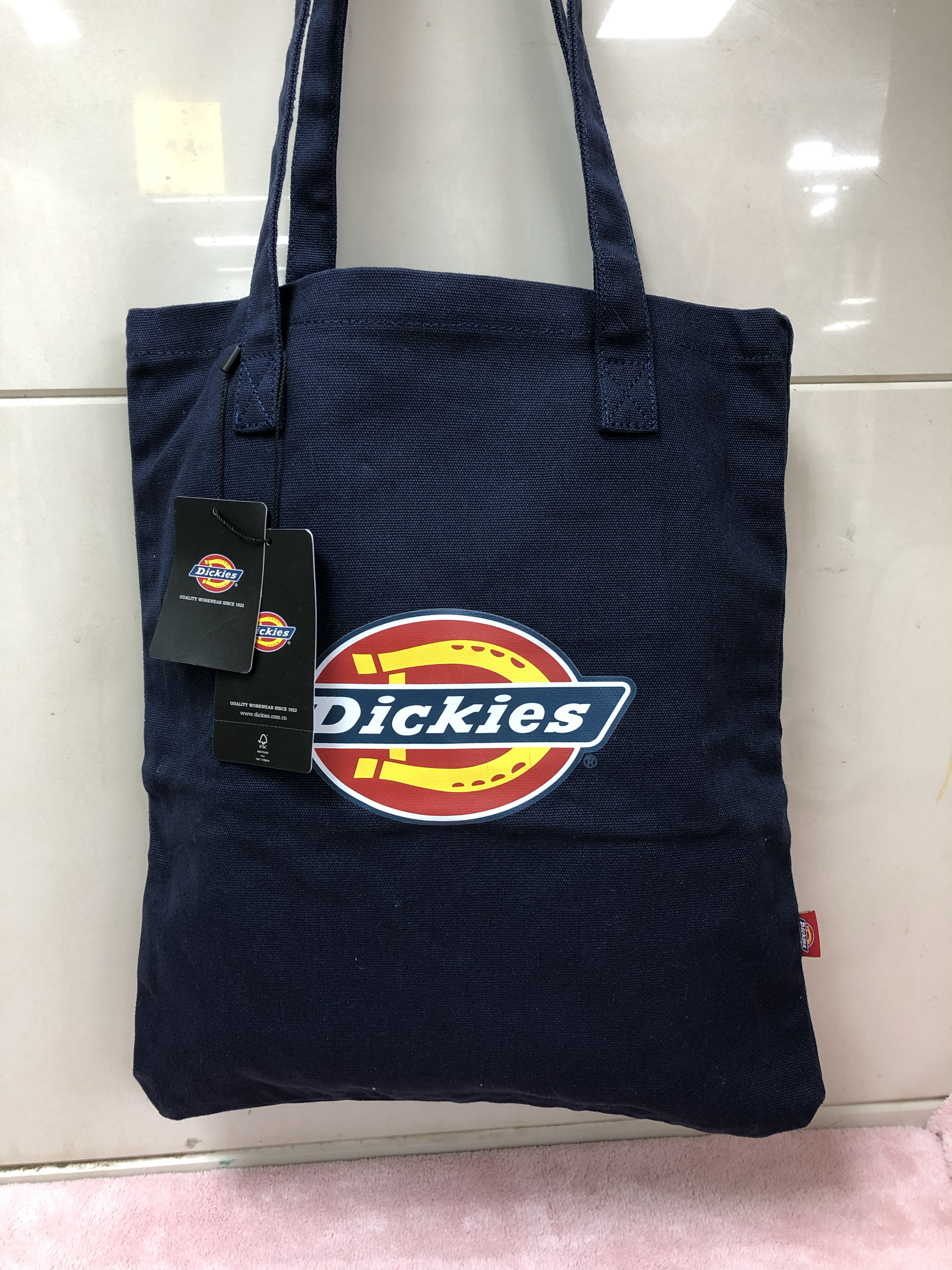 Dickies帆布包大容量新款单肩包通勤休闲百搭托特包 DK010511B291