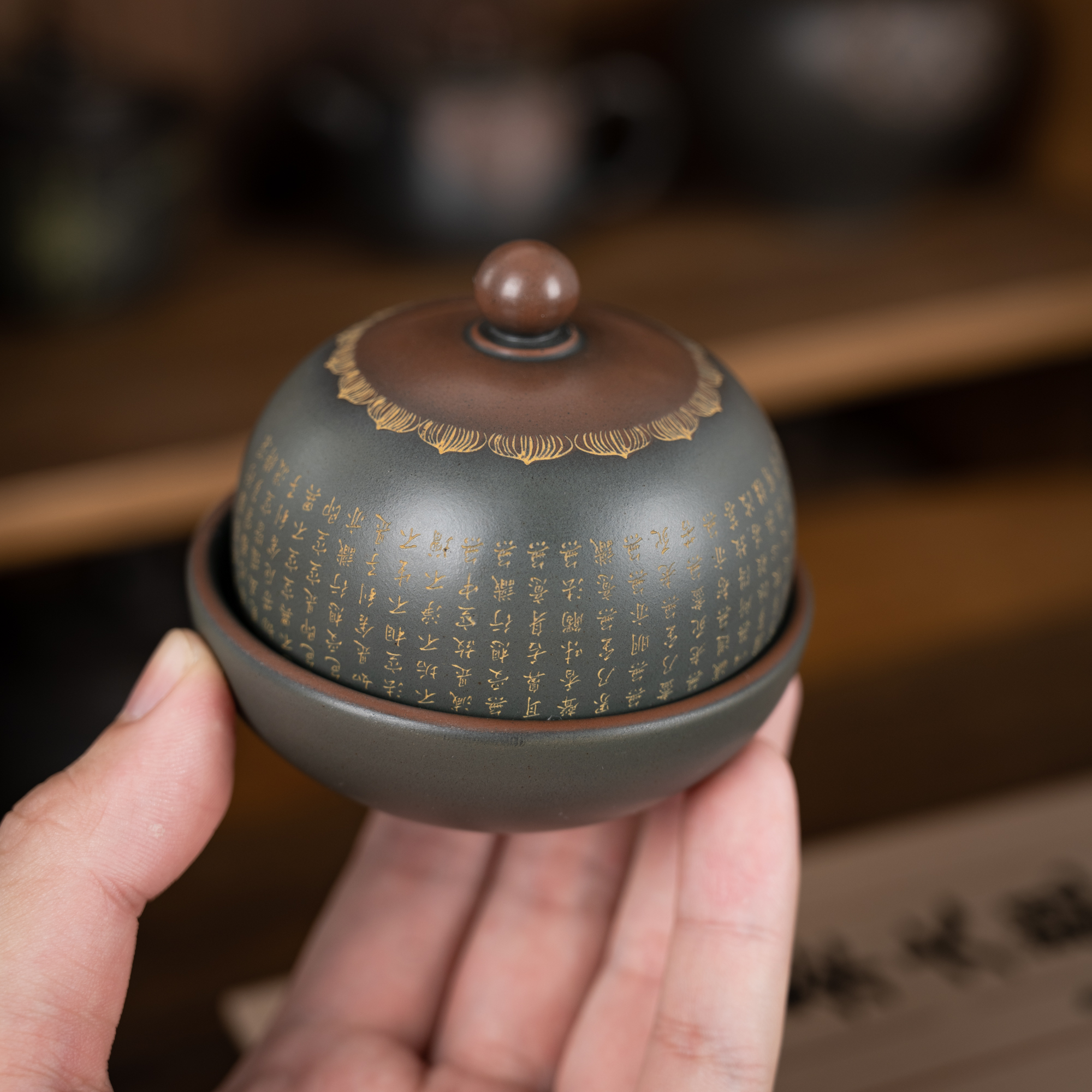 钦州坭兴陶主人杯茶杯伴手礼