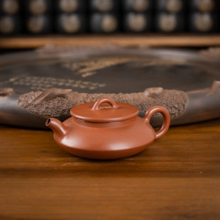 钦州坭兴陶茶壶 功夫茶具家用 小品合盘壶 广西名家纯手工原矿中式
