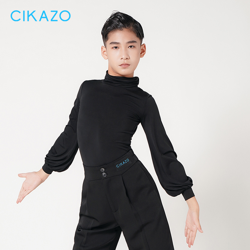 茜卡索男童拉丁舞上衣