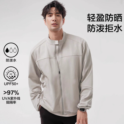 户外登山骑行速干夹克轻盈外套男