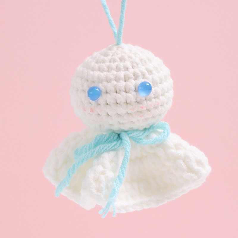 晴天娃娃diy手工礼物材料包钩织挂件变装新娘花束钩针玩偶送女友