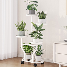花架子室内阳台可移动带轮子花架多层加固花盆架绿植摆放收纳架