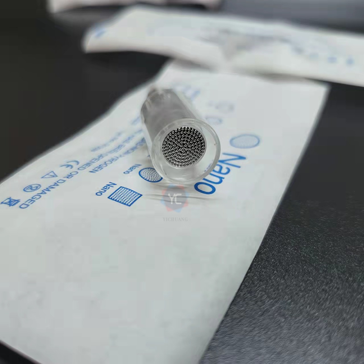 通用电动微针头卡口螺口3D5D高晶中晶低晶 纳米圆晶 方硅晶片耗材