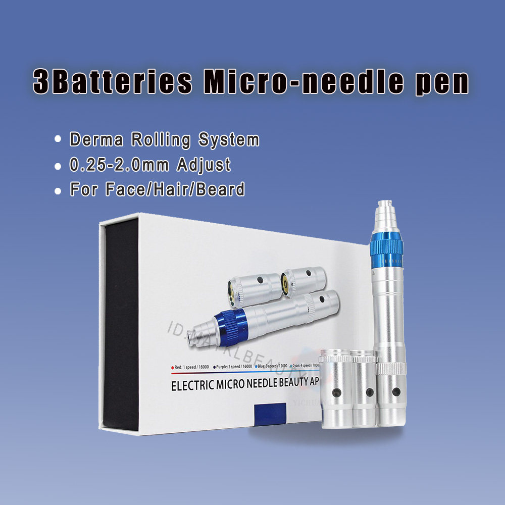 三电池电动微针笔 3Batteries Micro-needle Vibration Electric