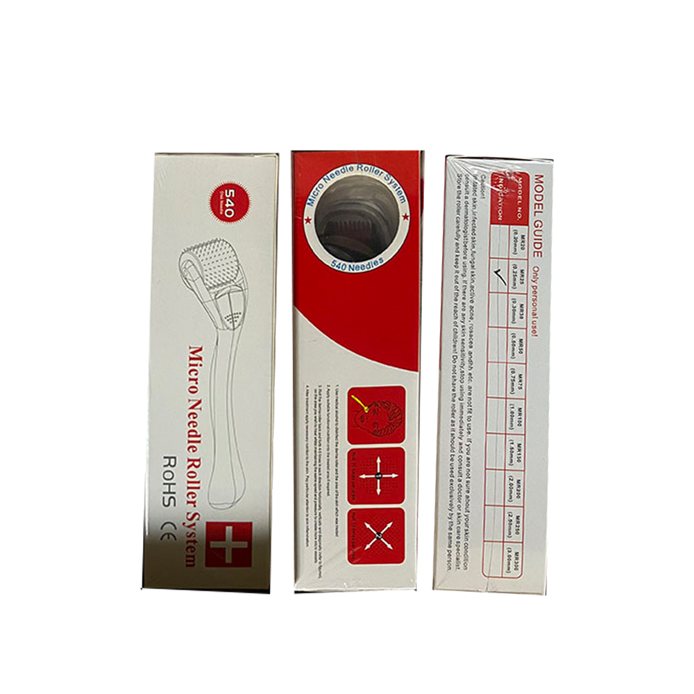 美容院家用面部美容工具540Titanium微滚轮产品导入促渗 促吸收