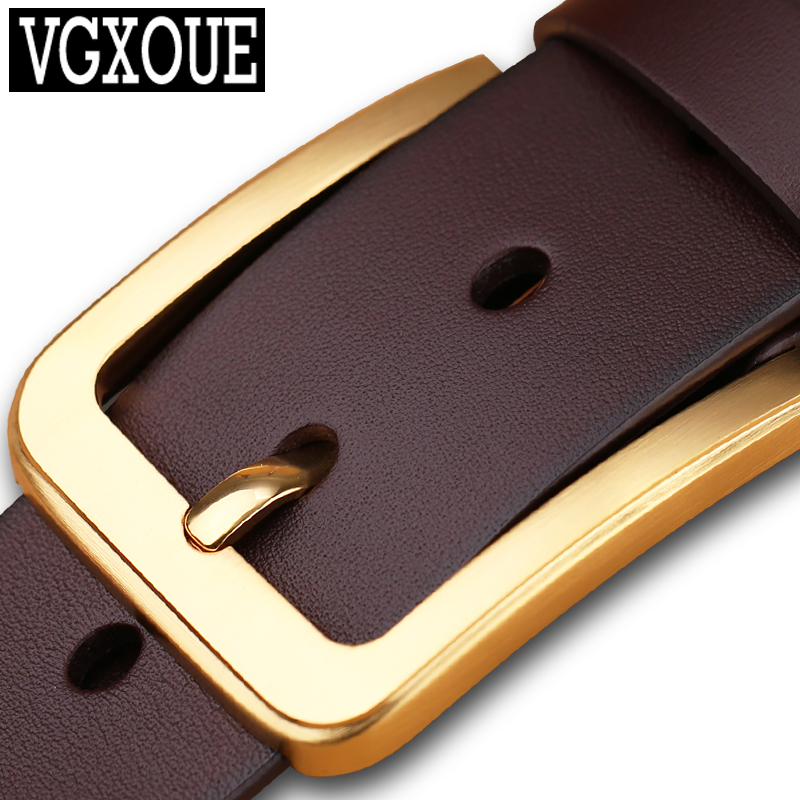 vgxoue休闲风男士针扣中年皮带