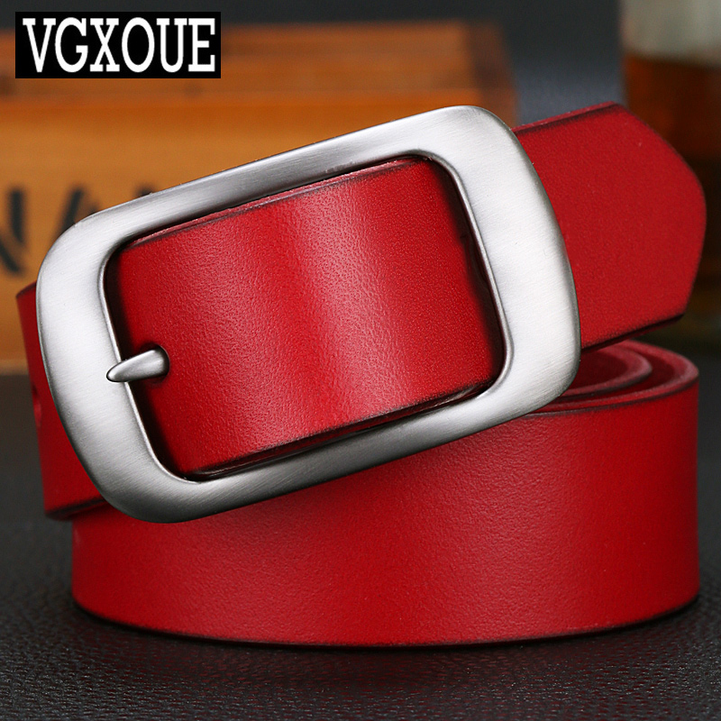 皮带真皮女士本命年腰带纯牛皮