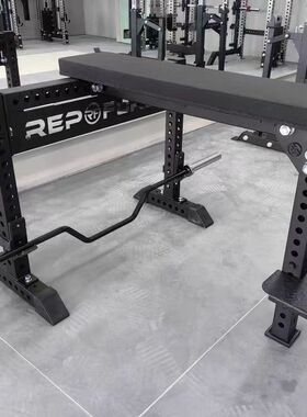 REPFORCE 海豹划船 卧式T型划船器 杠铃俯身拉背训练硬拉背高拉