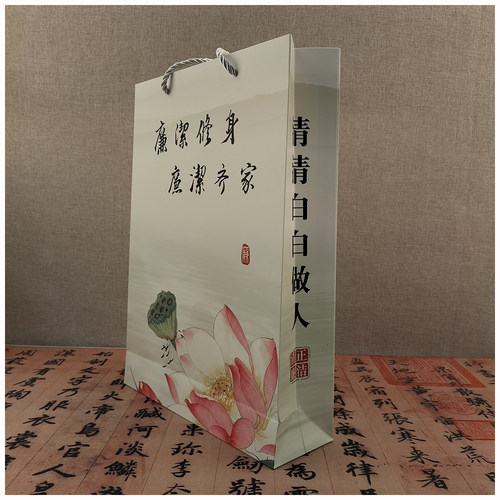廉洁文化纸袋礼品袋手提袋
