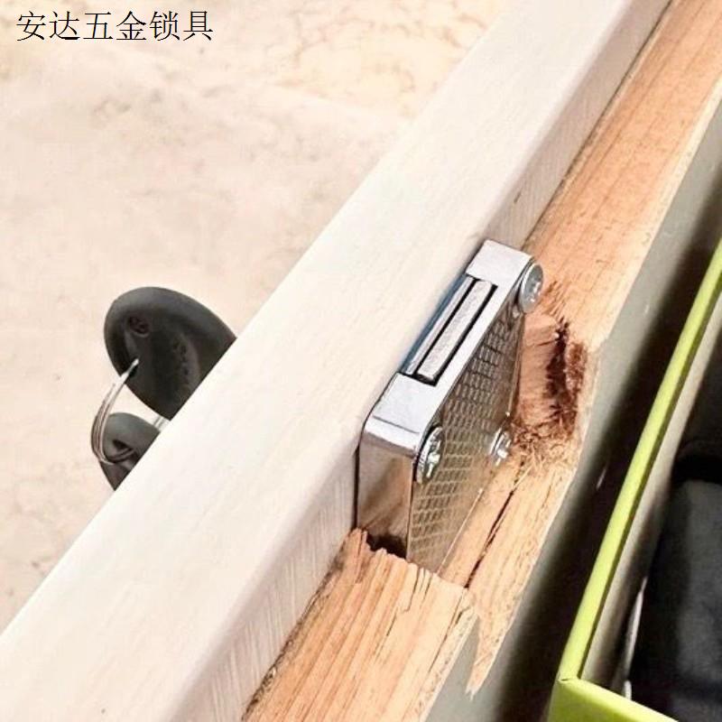 柜台锁柜子锁信箱安全锁办公桌双开斜舌锁家具锁抽屉锁老式门锁.