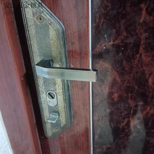 防盗门门锁把手手柄送配件活动执手面板双活动拉手配件手柄包邮.