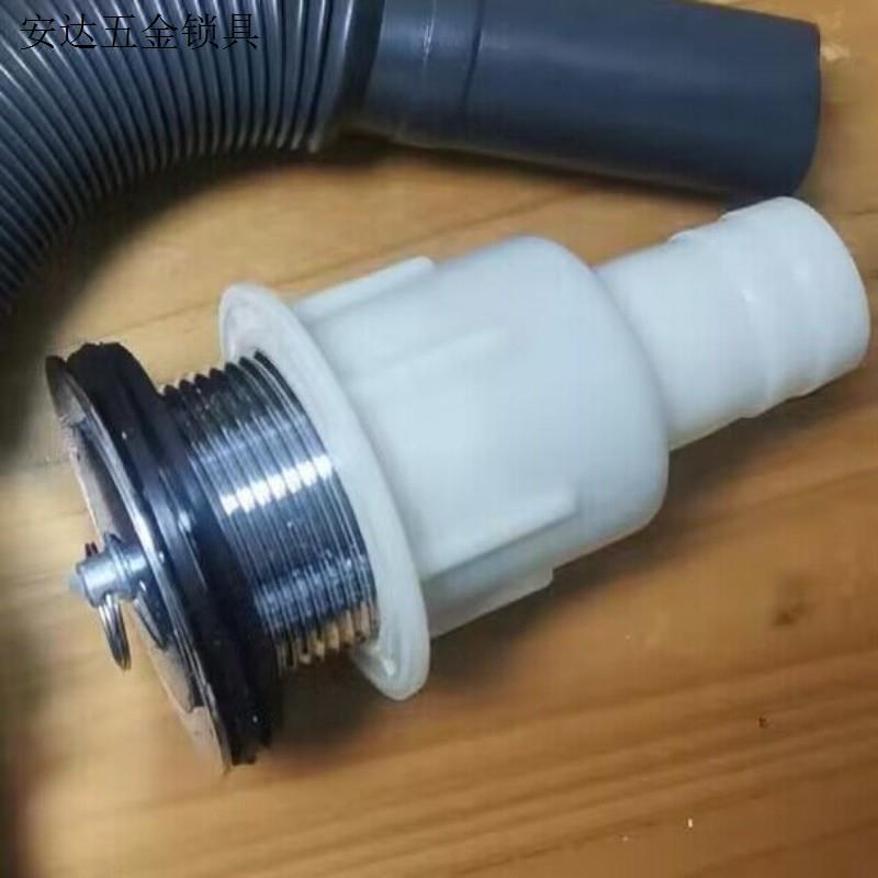 不锈钢拖把池下水器洗衣池排水口大理石盆拖布盆下水管套装配件.