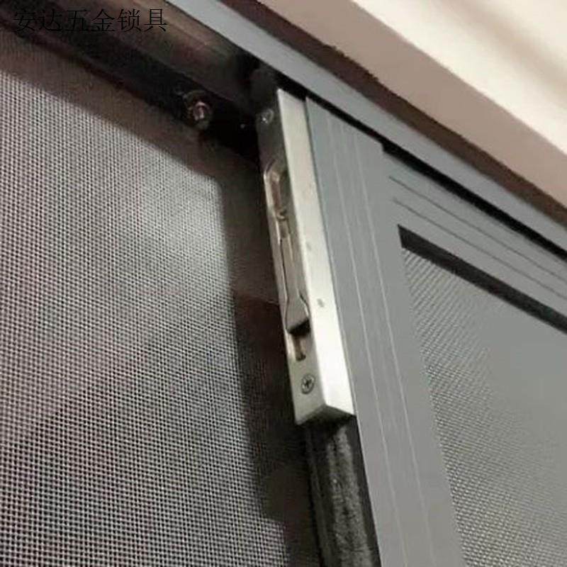 盒对开门插销锁上下式防盗门隐形双开门上下装暗插子母天地大门.