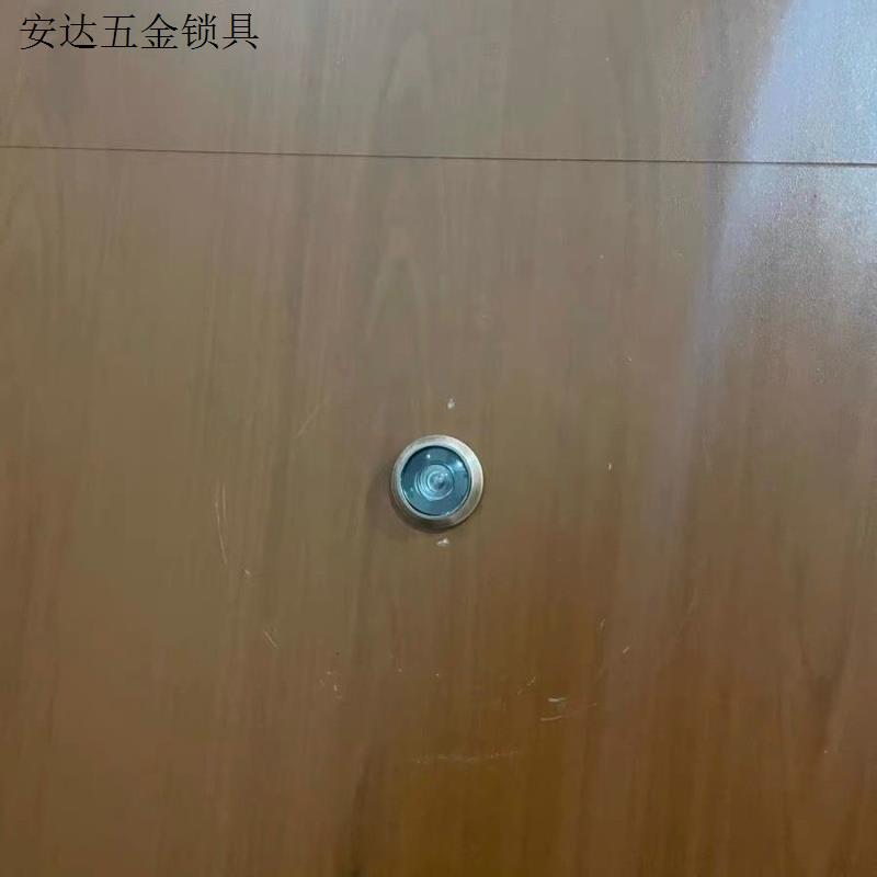 家用防盗器可视猫眼老式高清带后盖摄像头加长门铃堵孔酒店二合.