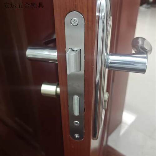 房门卧室内执手5845静音锁具室内门锁芯磁性自吸锁体5058系列轴.