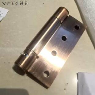 加厚不锈钢门回弹自由双向合页可调节关门自关弹簧关门器自动.