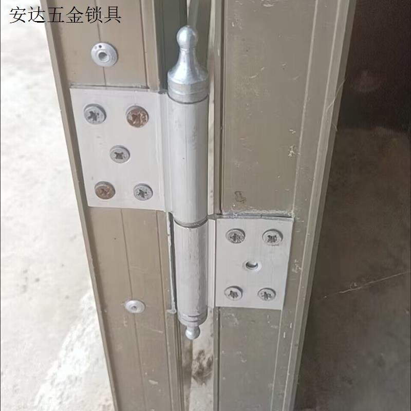 铝合页皇冠头卫生间玫瑰金铝合金五金铰炼5寸青色脱卸罗伯斯金.