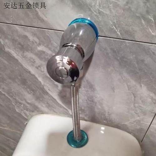 小便池公共厕所冲洗阀卫生间手按全铜体自闭阀延时冲水阀暗装.