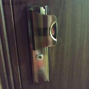 AFS锁芯老式安防锁胆铁架锁芯C级叶片防盗门大门家用安防锁芯美.