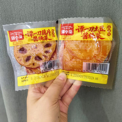谭小泡谭一刀香辣味藕片土豆