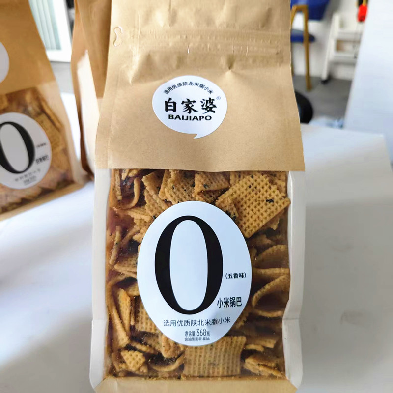 白家婆小米锅巴豆香锅巴袋装