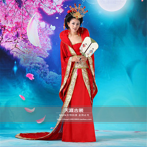 贵妃皇后仙女舞台元旦年会演出服