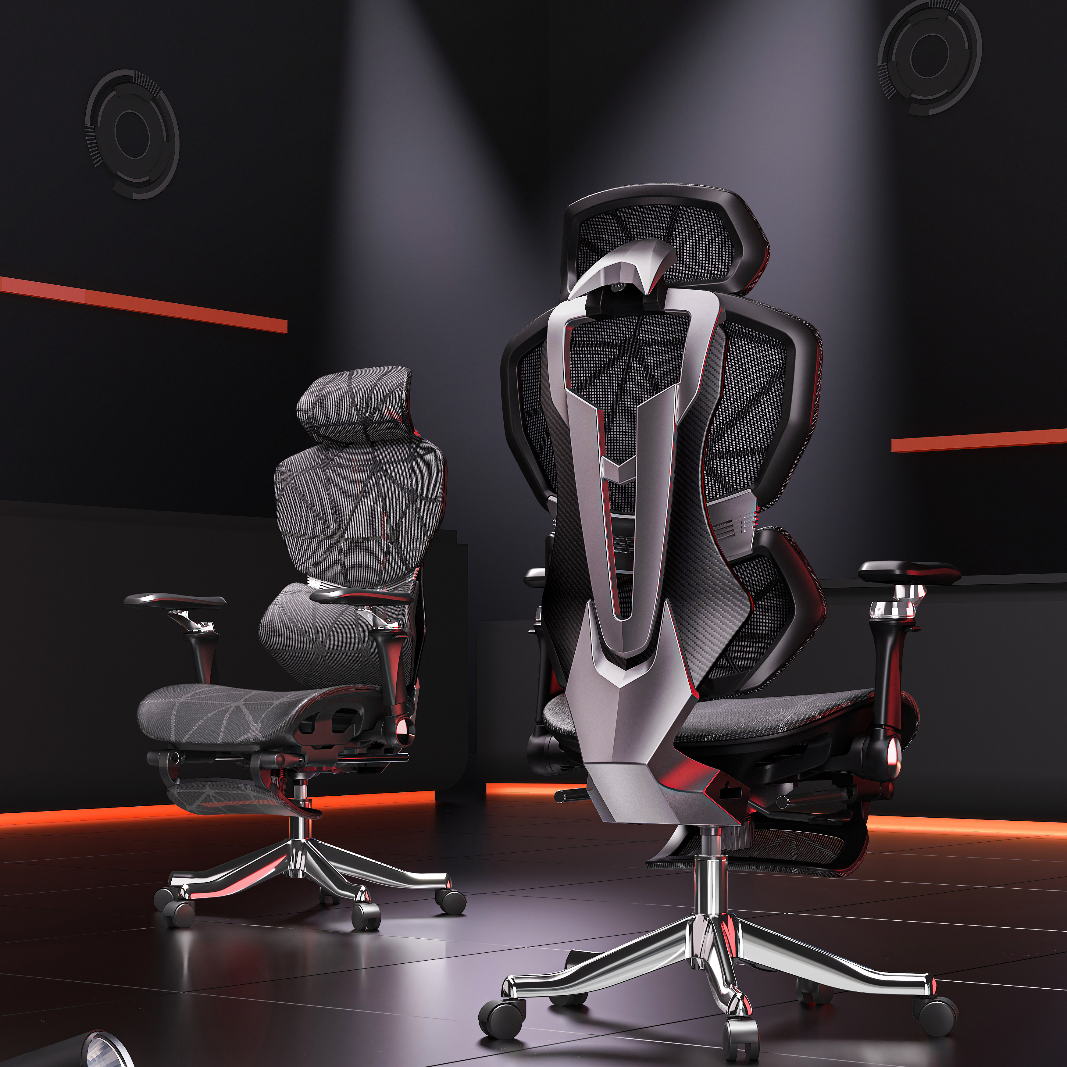 电竞椅人体工学家用久坐不累电脑椅子舒适护腰男生宿舍打游戏网椅