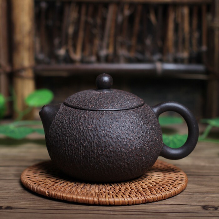 阳羡壶庄宜兴紫砂壶纯全手工名家黑朱砂仿铁西施壶功夫泡茶壶茶具