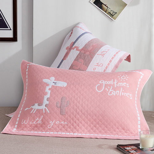 加厚纯棉纱布枕巾54x80cm