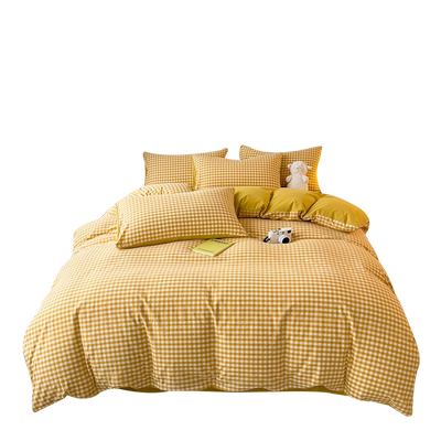 简约100全棉水洗棉被套单件