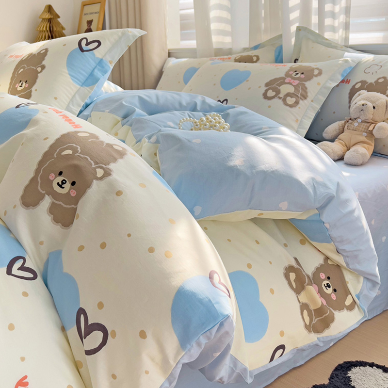 被套100全棉被罩单件舒适亲肤