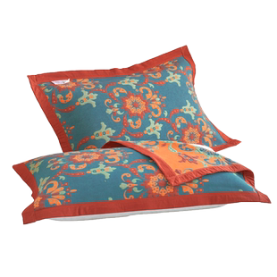 复古A类纯棉枕巾一对装100全棉高档家用纱布盖巾成人枕头巾50x80