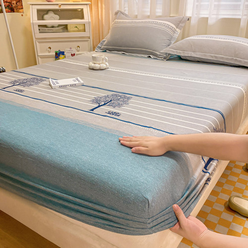 纯棉加厚磨毛床笠单件