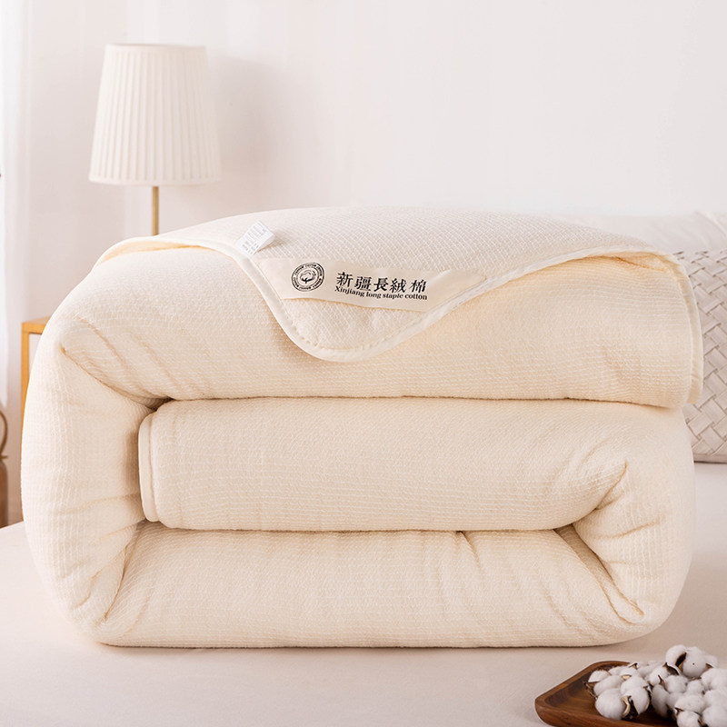 新疆棉花被冬被四季春秋纯棉全棉儿童棉絮空调被芯床褥春秋棉被子