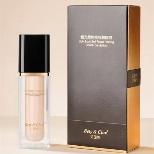 BETY CLOV贝茵希锁光柔焦持妆粉底液保湿滋润美颜打底BB霜乳液
