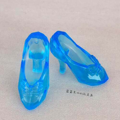 洋娃娃玩具鞋子高跟凉鞋防水台鞋灰姑娘鞋子