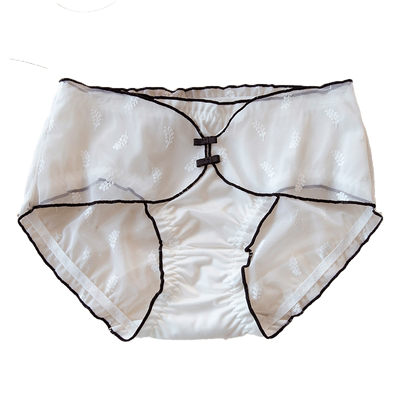 中式国风女冰丝内裤性感御姐纯欲